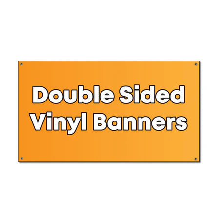 Double Sided Vinyl Banner